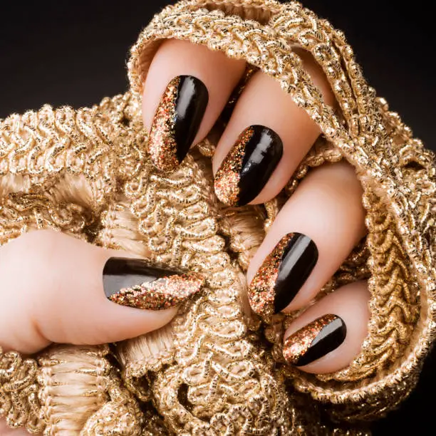 What Color Nail Polish Goes With A Gold Dress