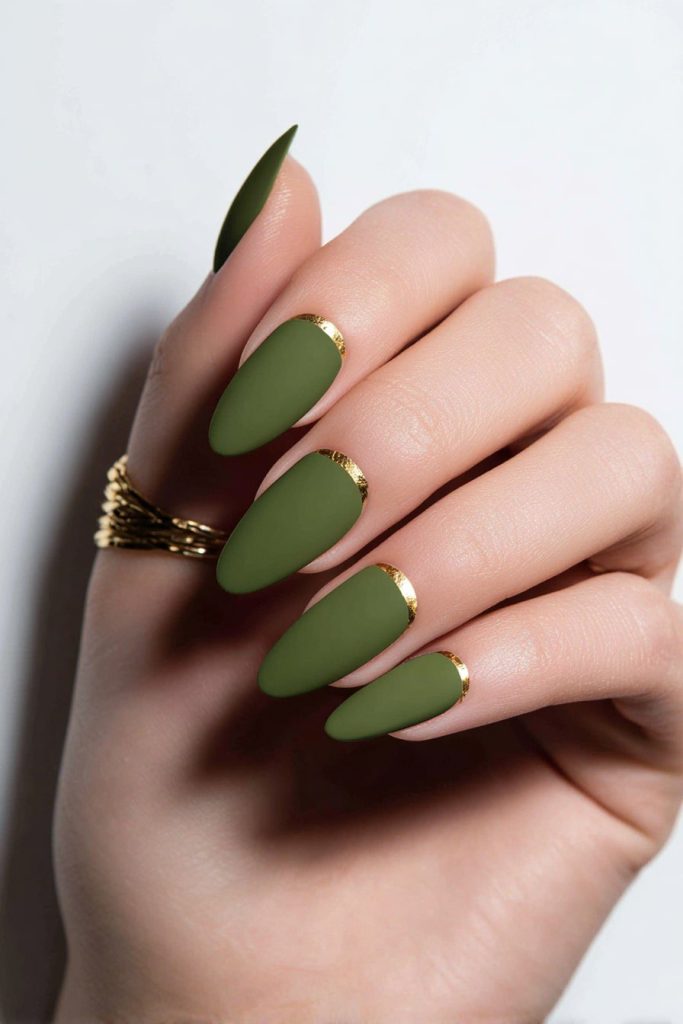 Olive Green Elegance