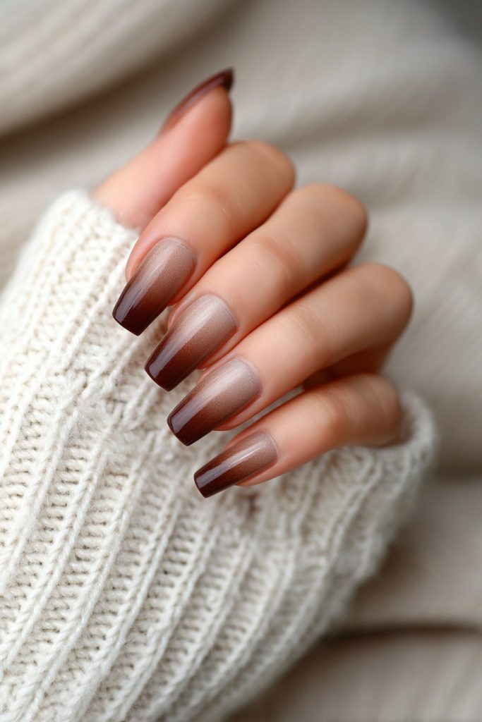 Bronze to Chocolate Fade