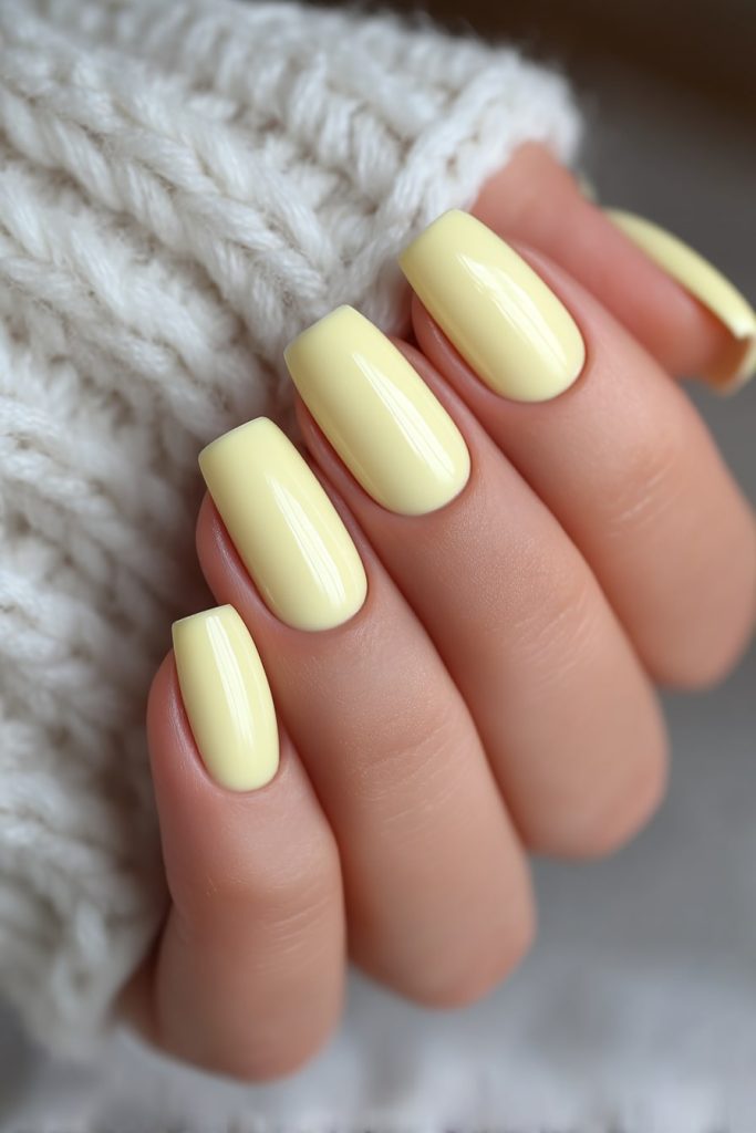 Classic Butter Yellow Mani