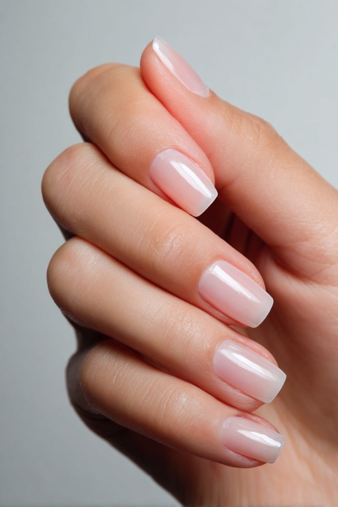 Sheer Blush Nails