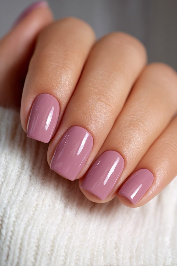 Short Square Gel Nails