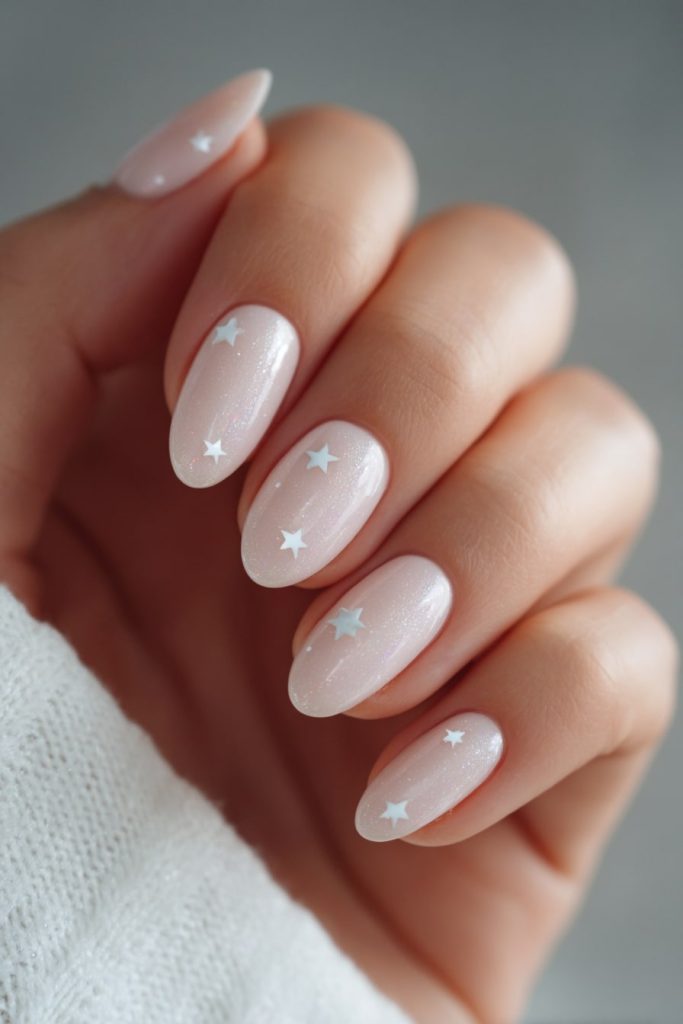 Tiny Star or Moon Decals