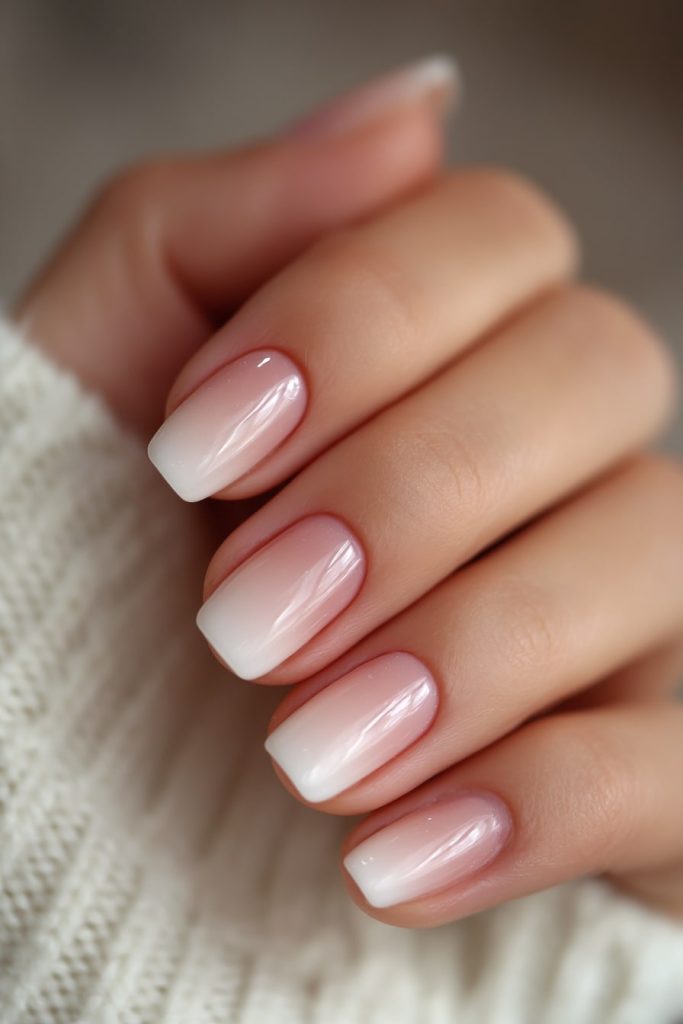 Baby Boomer Gel Nails