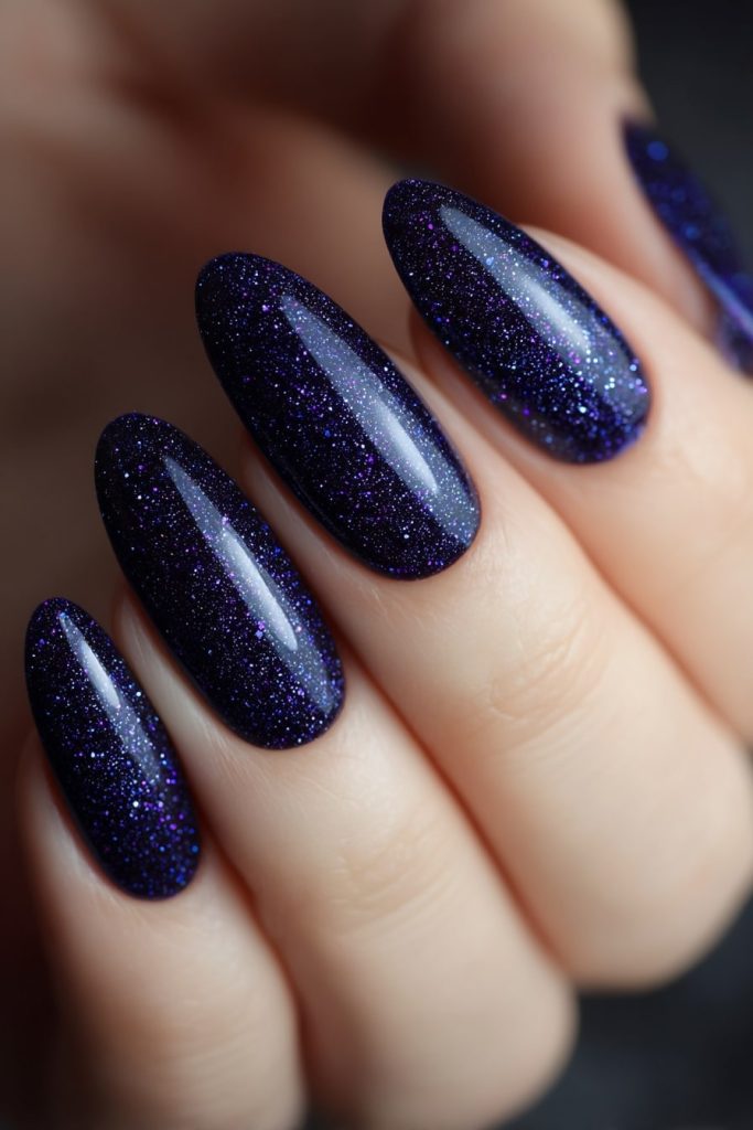 Galaxy Gel Nails