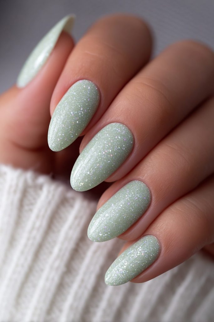 Soft Glitter Gel Overlay