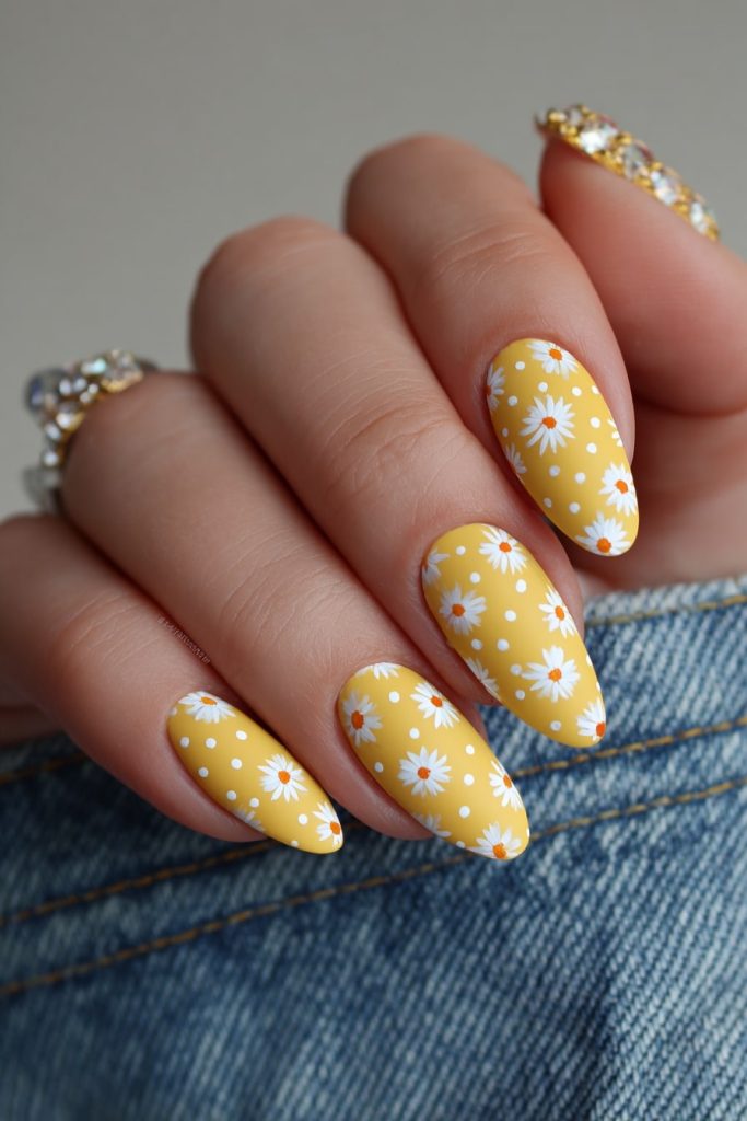 Floral Yellow Accents