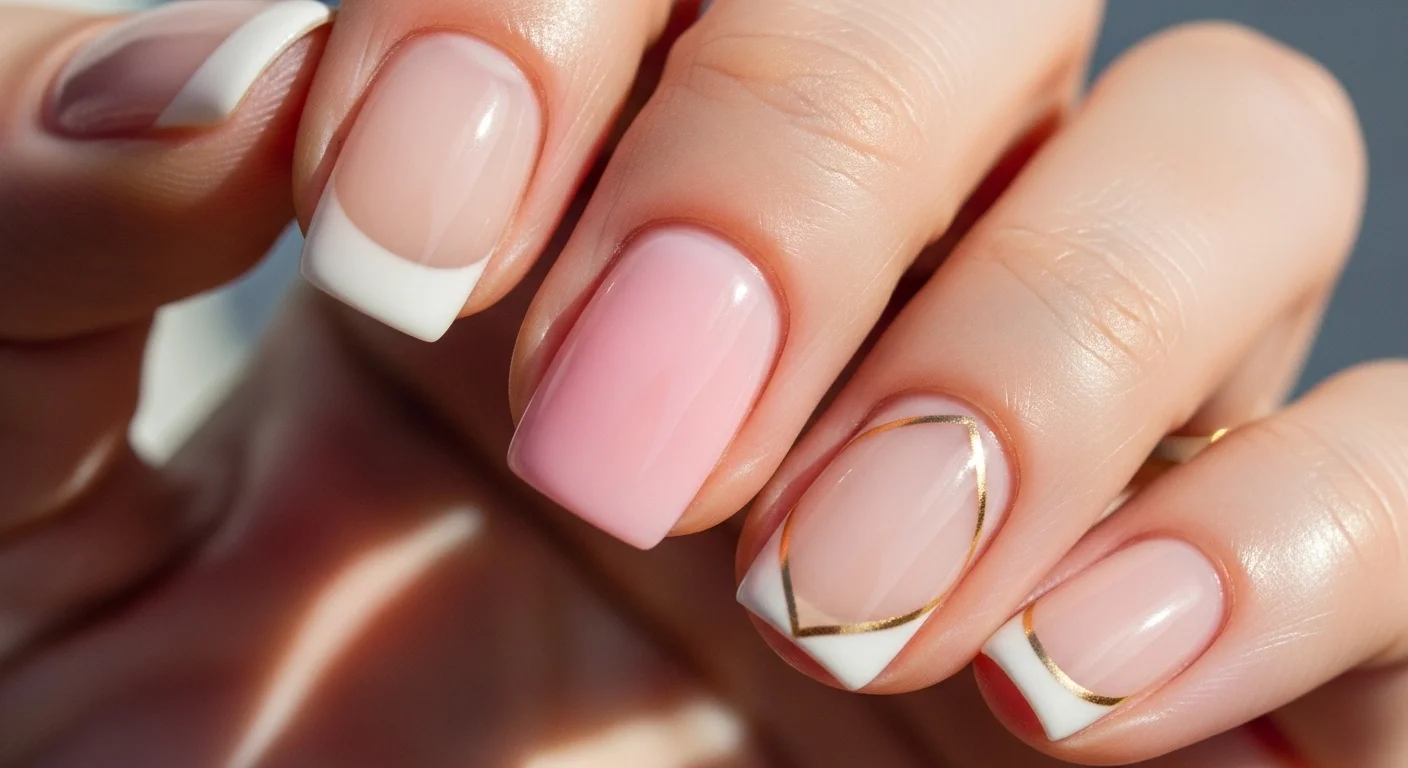 Milky nails