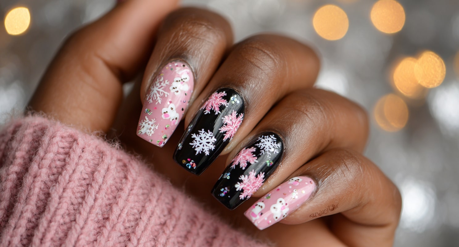 Winter nail ideas for Black women