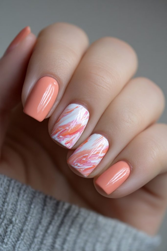 Abstract Brushstroke Art