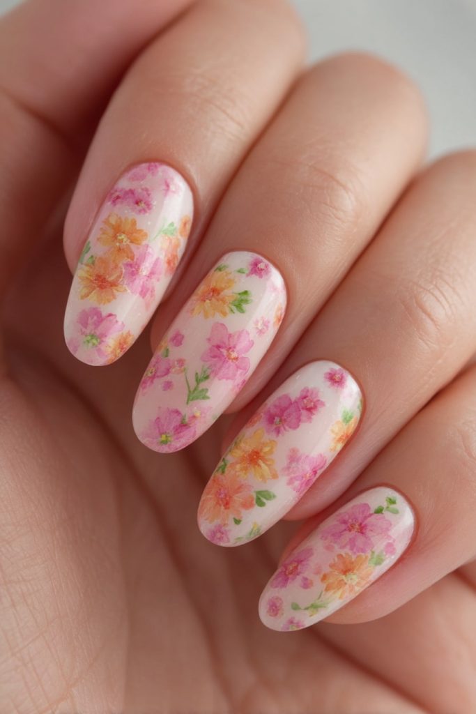 Watercolor Wildflower Effect