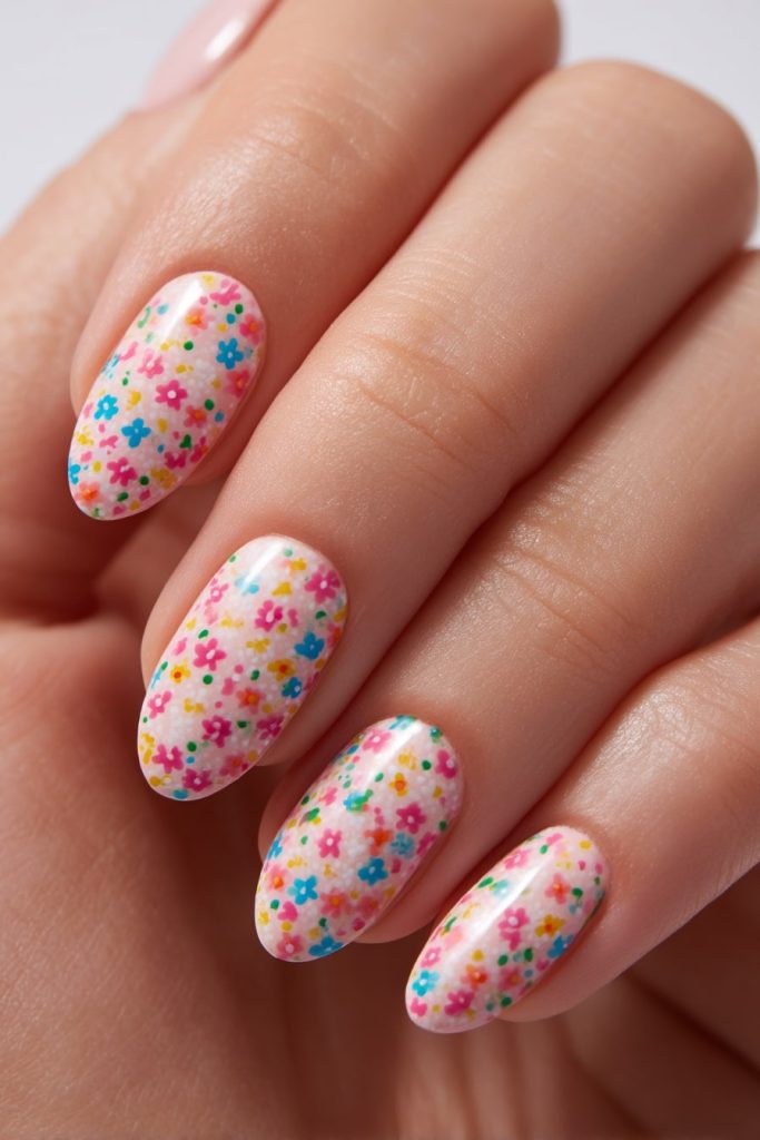 Dot Art Inspired by Wildflowers