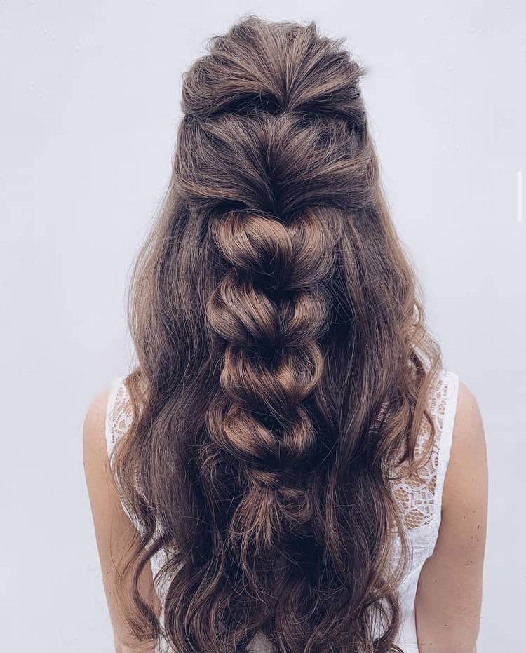 Classic pull-through braids